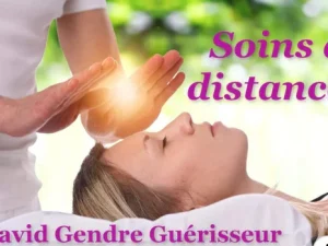 Soins à distance sur photo