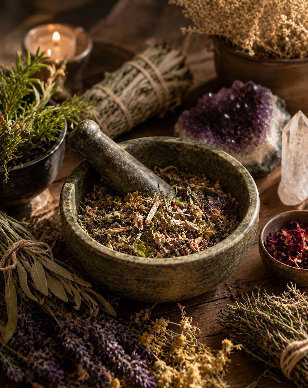 Herbes de désenvoûtement de La Porte des Secrets