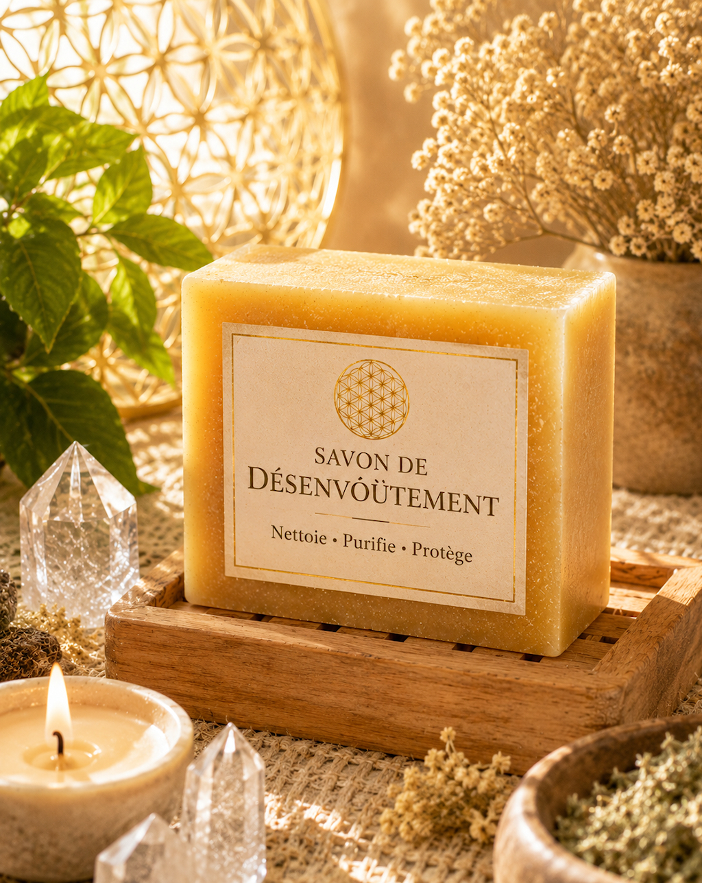 Savon de désenvoûtement de La Porte des Secrets